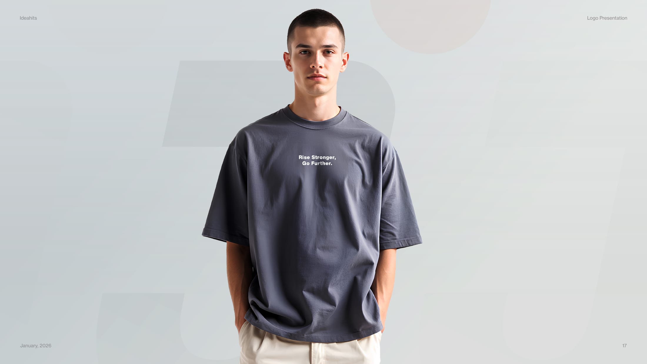 Jumpe sports shorts apparel mockup with brand mark