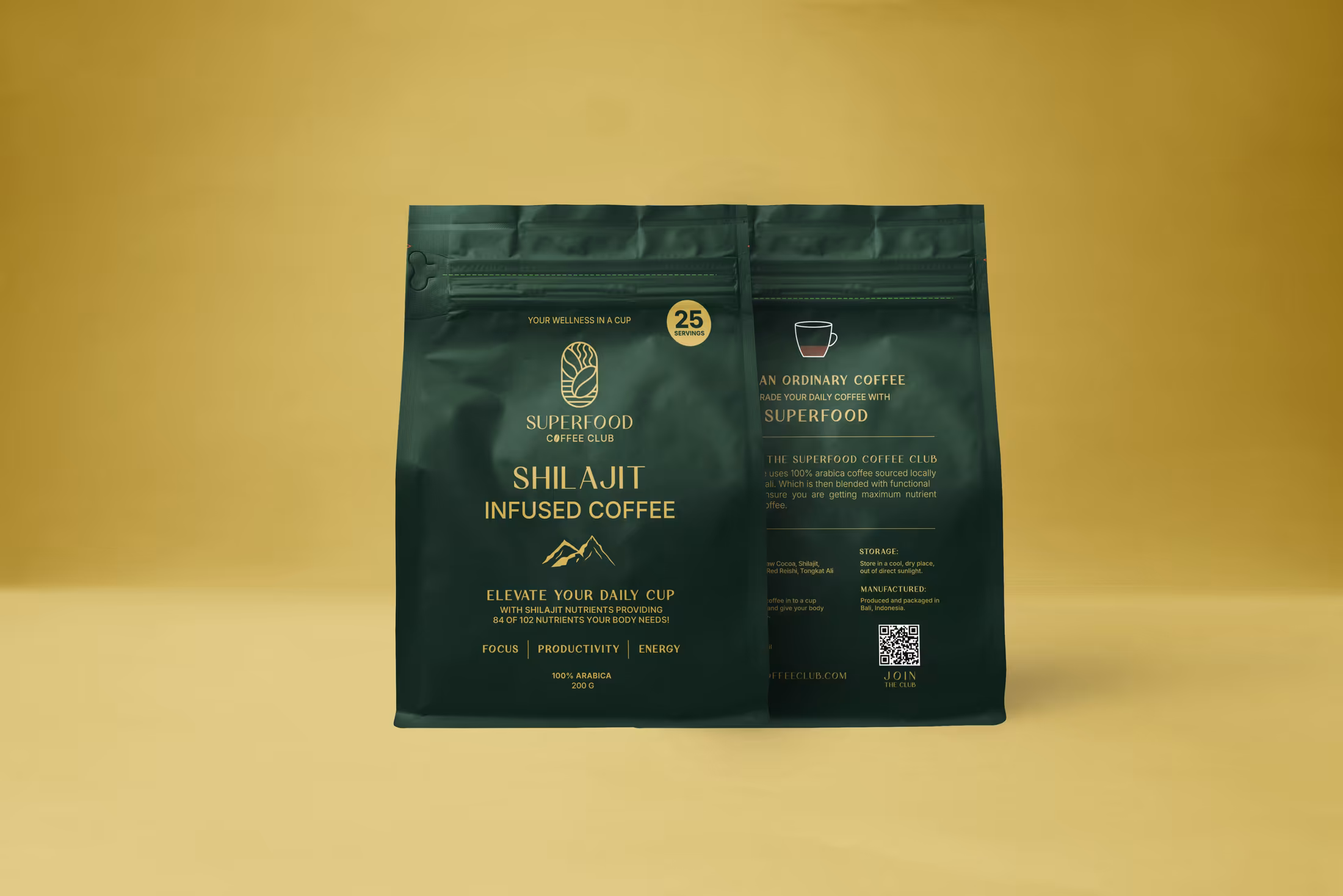 Coffee pouch system