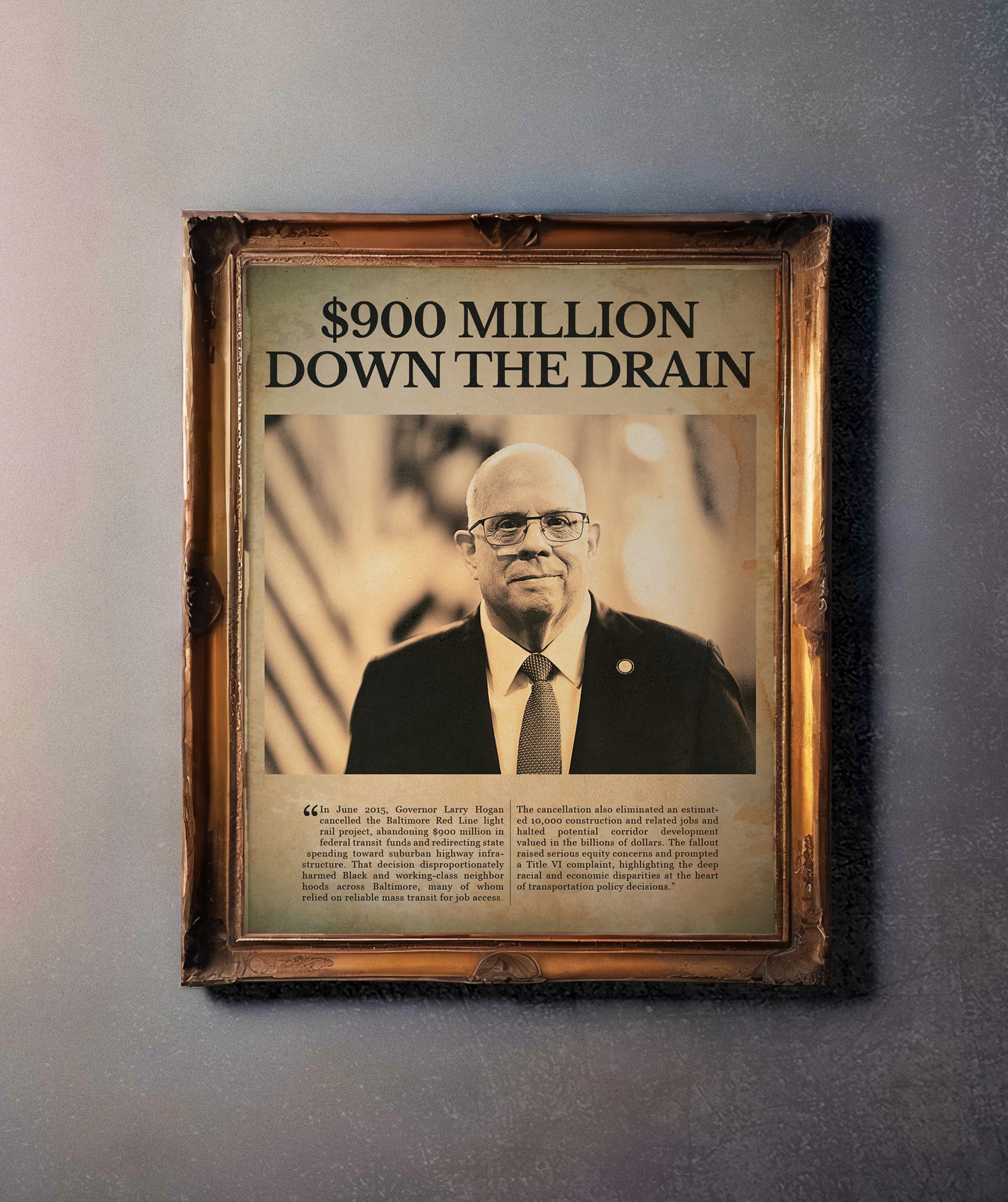Campaign print mockup