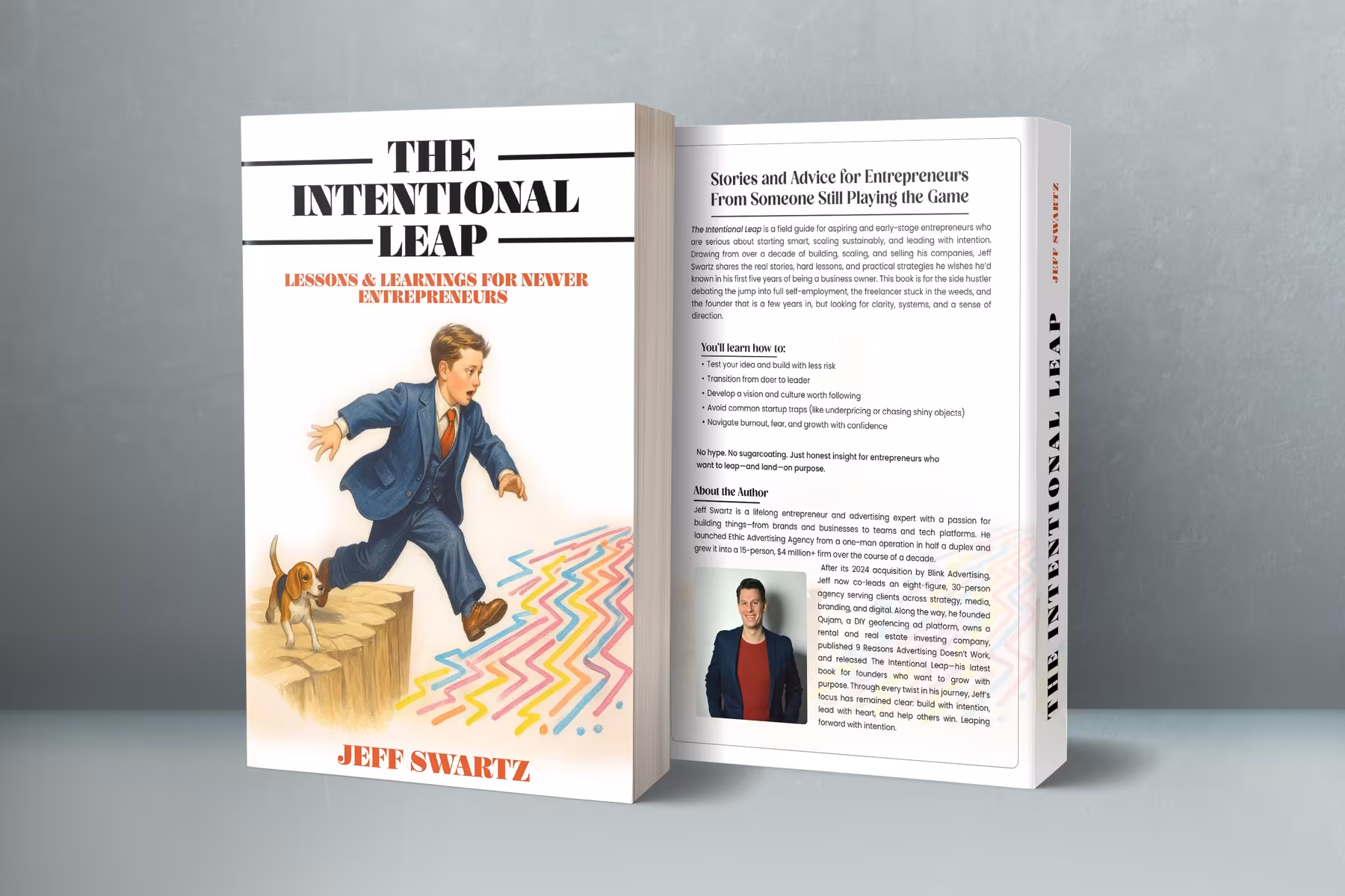 Single book cover design