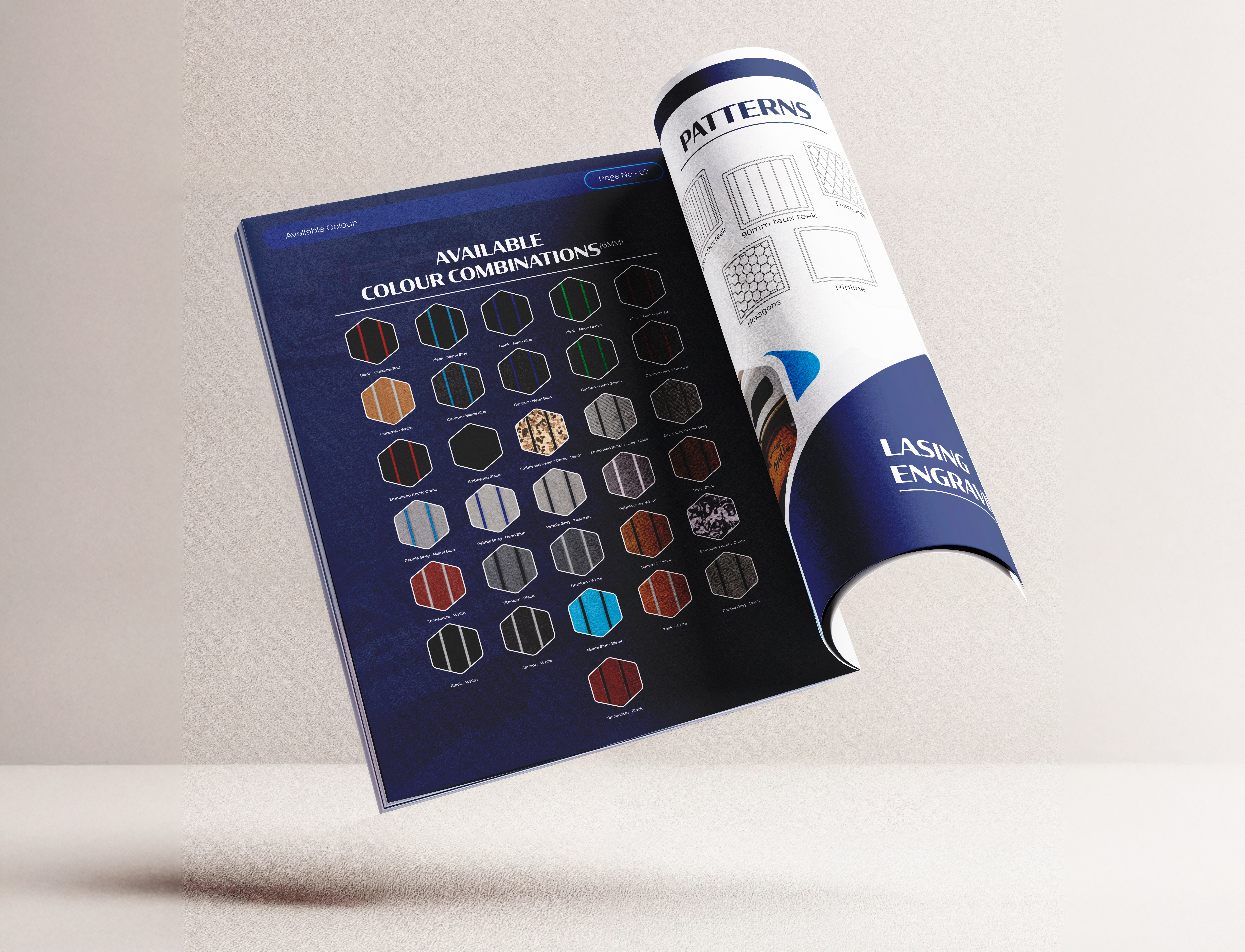 Brochure design full spread