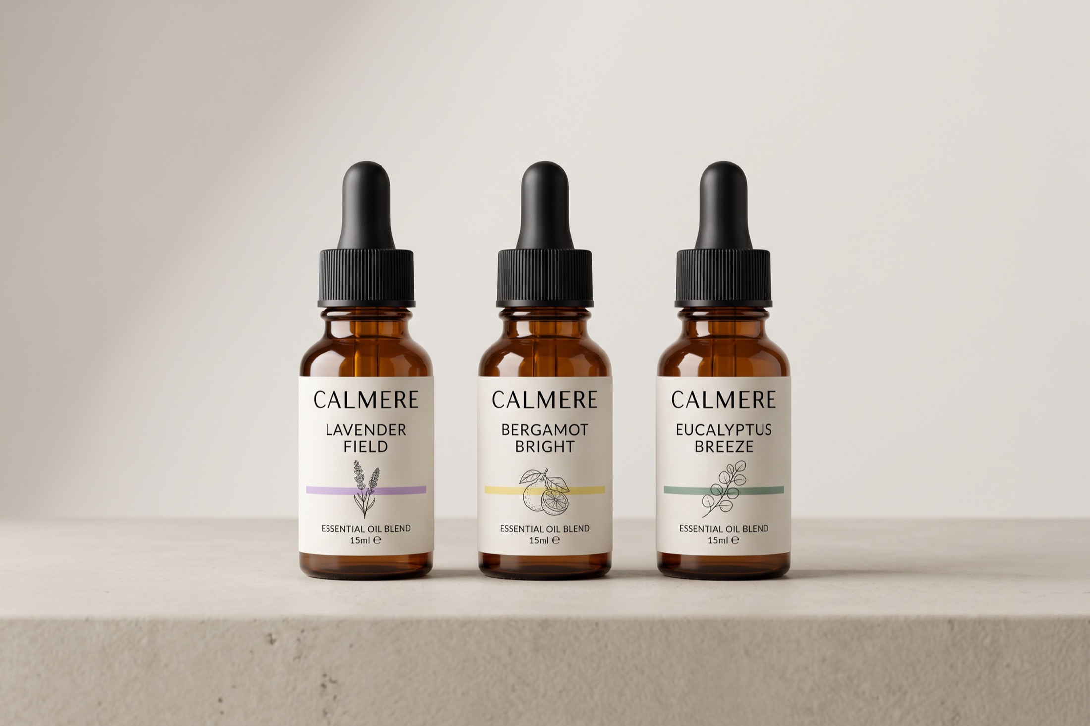 Wellness bottle label family