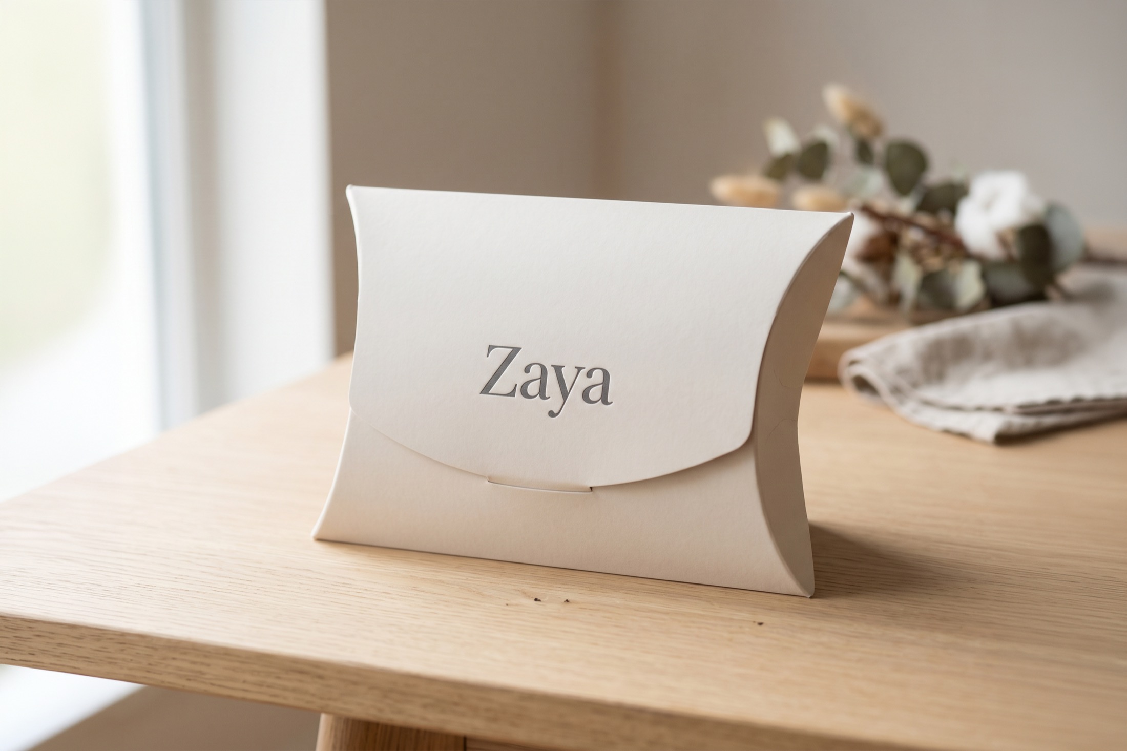 Product packaging experience alternate mockup