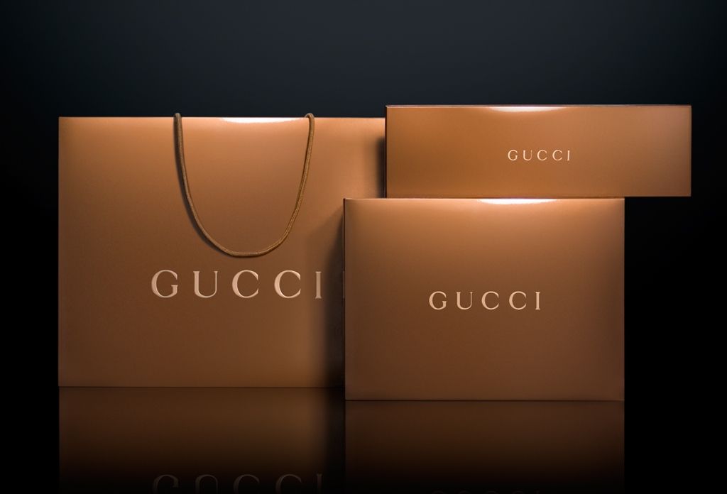 Luxury Gucci Packaging and Label Design
